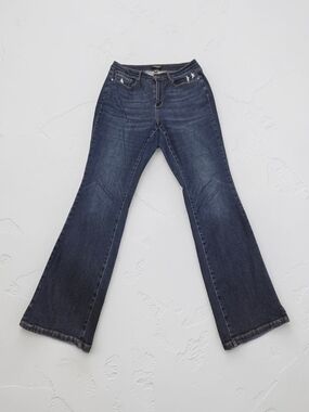 Women's Dark Blue Flared Jeans